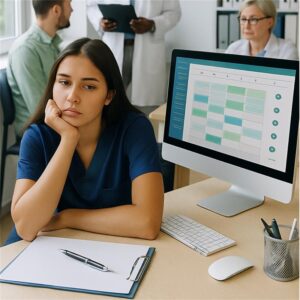 Paciente recibiendo recordatorio automático de cita vía móvil