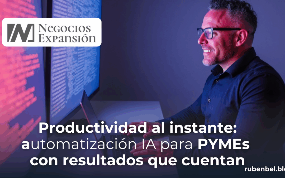 Productividad al instante: automatización IA para PYMEs con resultados que cuentan