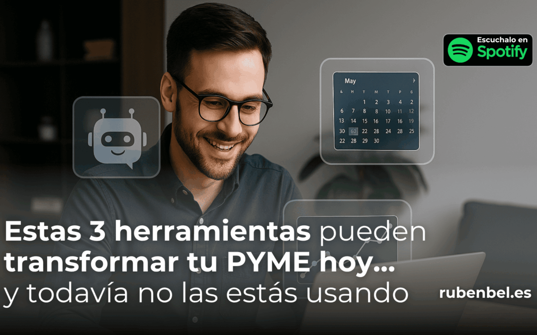 IA productiva: Solo 3 Herramientas que revolucionan tu negocio