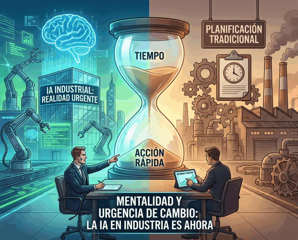 El cambio de la IA en industria es ahora, decisiones para los próximos 12/24 meses