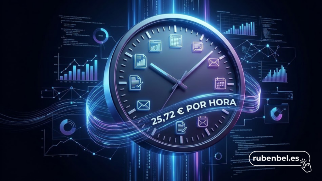en reloj corre y cada hora que pasa sin optimizar recursos son más de 25€ que sangran tus balances trimestrales