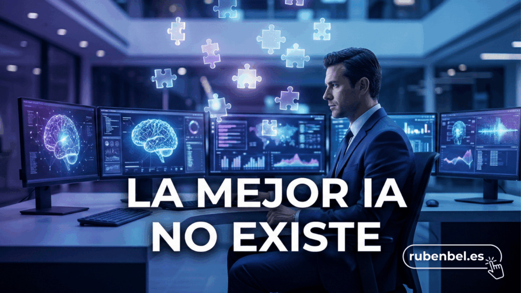 No te dejes engañar por el humo, la mejor ia no existe, existe la capacidad de avanzar sin miedo y posicionarse