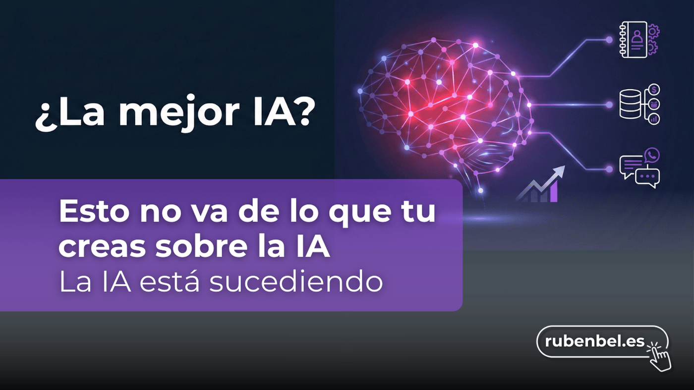 La mejor IA en 2026 no va de modelos, va de decisiones